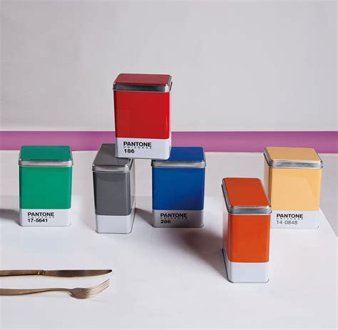 pantone metal kitchen box|Kitchen Tins .